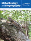 GLOBAL ECOLOGY AND BIOGEOGRAPHY雜志封面